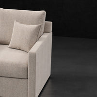 PETITE TRACK ARM EXTENDED L SECTIONAL