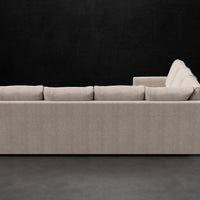 STANDARD TRACK ARM L SECTIONAL CHAISE