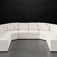 WIDE TRACK ARM QUARTER WEDGE SECTIONAL