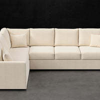 PETITE TRACK ARM EXTENDED L SECTIONAL
