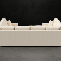 PETITE TRACK ARM U SECTIONAL