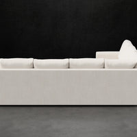 WIDE TRACK ARM EXTENDED L SECTIONAL