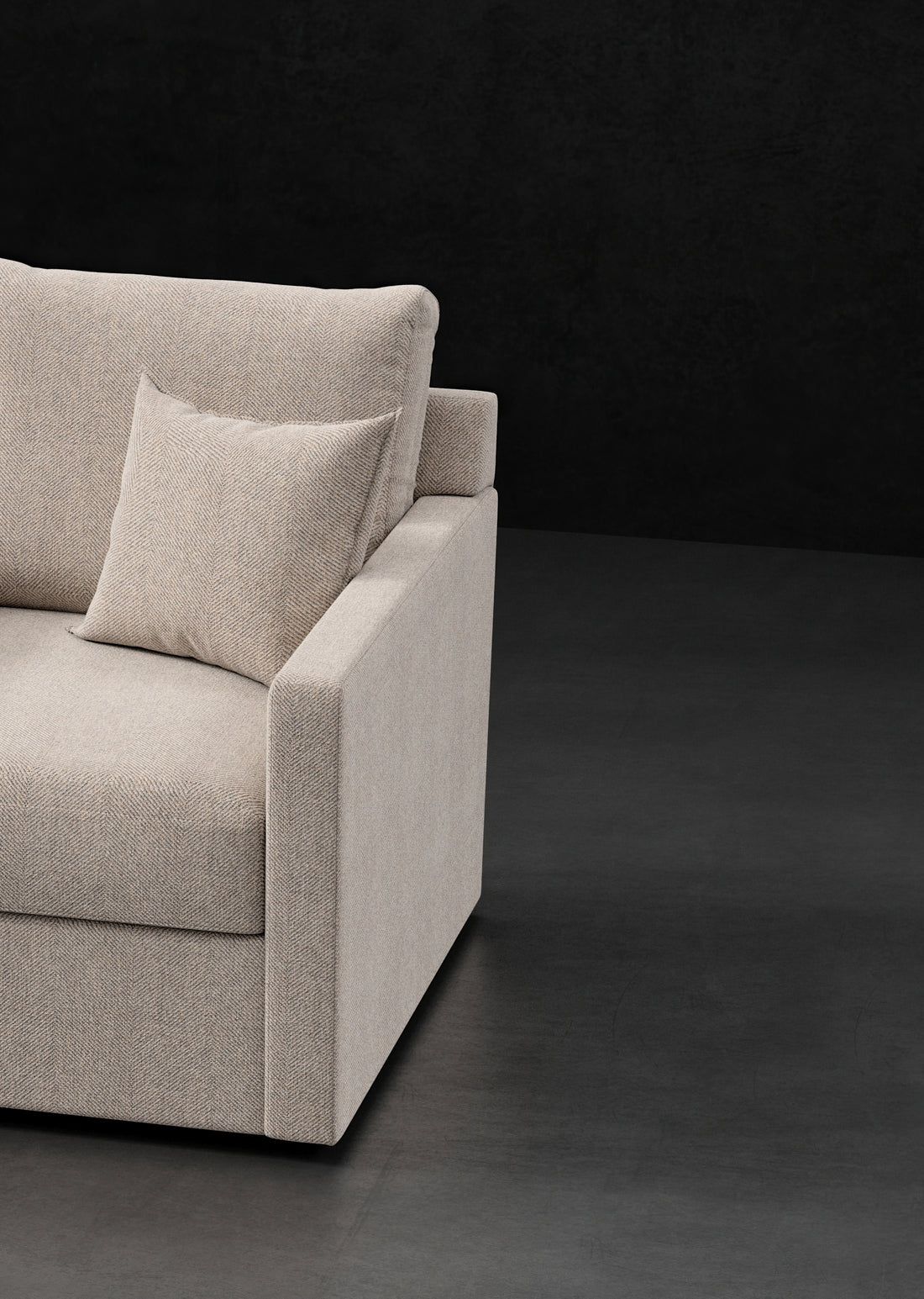 PETITE TRACK ARM Luxe Loveseat