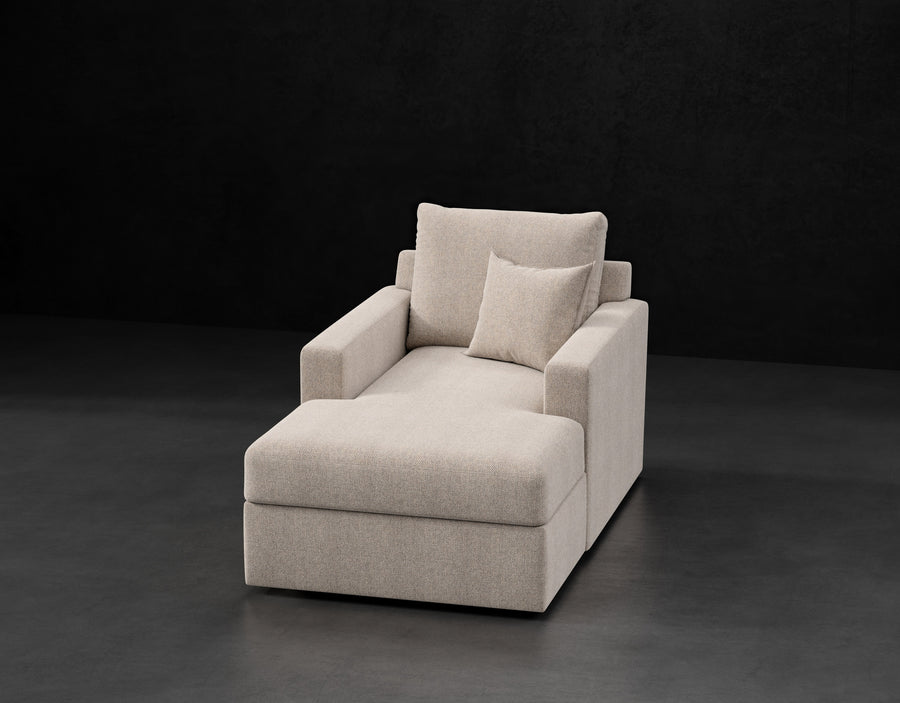 STANDARD TRACK ARM CHAISE