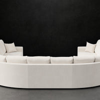 WIDE TRACK ARM QUARTER WEDGE SECTIONAL