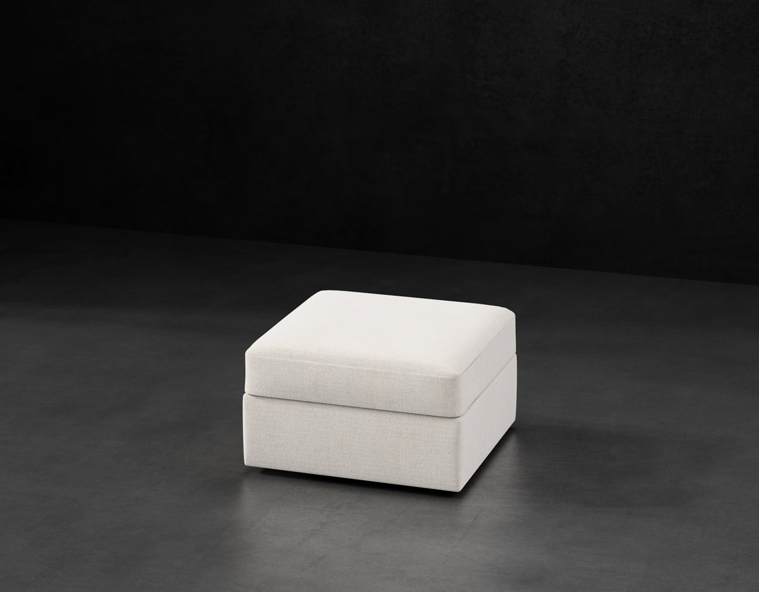 WIDE TRACK ARM OTTOMAN