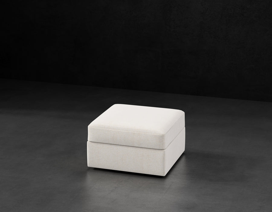 WIDE TRACK ARM OTTOMAN