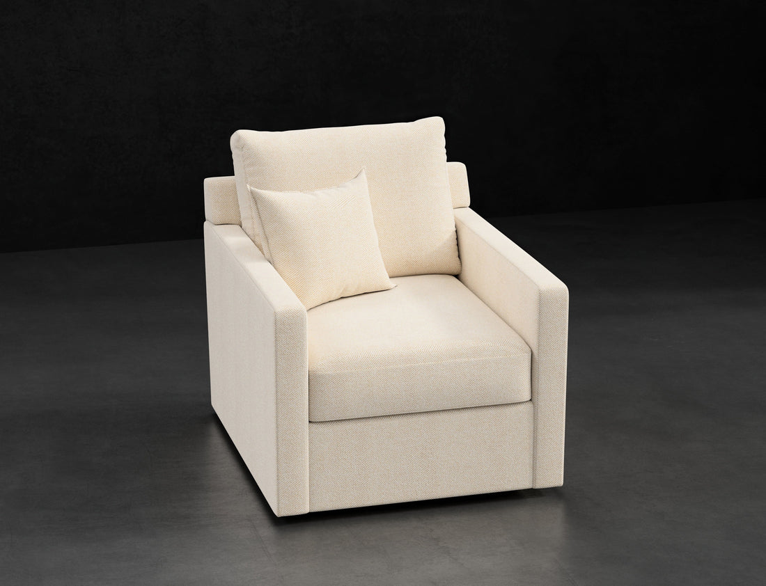 PETITE TRACK ARM CHAIR