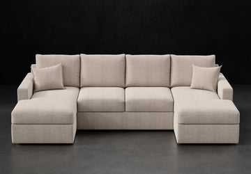 STANDARD TRACK ARM U SOFA