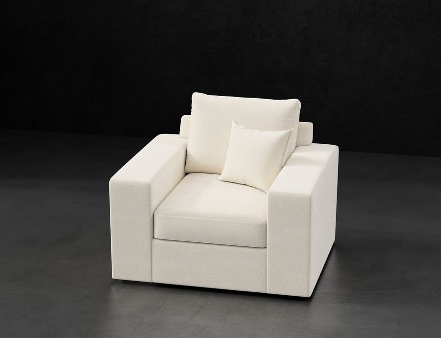 WIDE TRACK ARM CHAIR