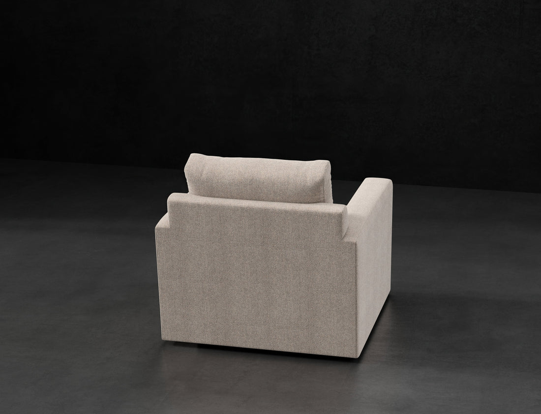 STANDARD TRACK ARM CHAIR