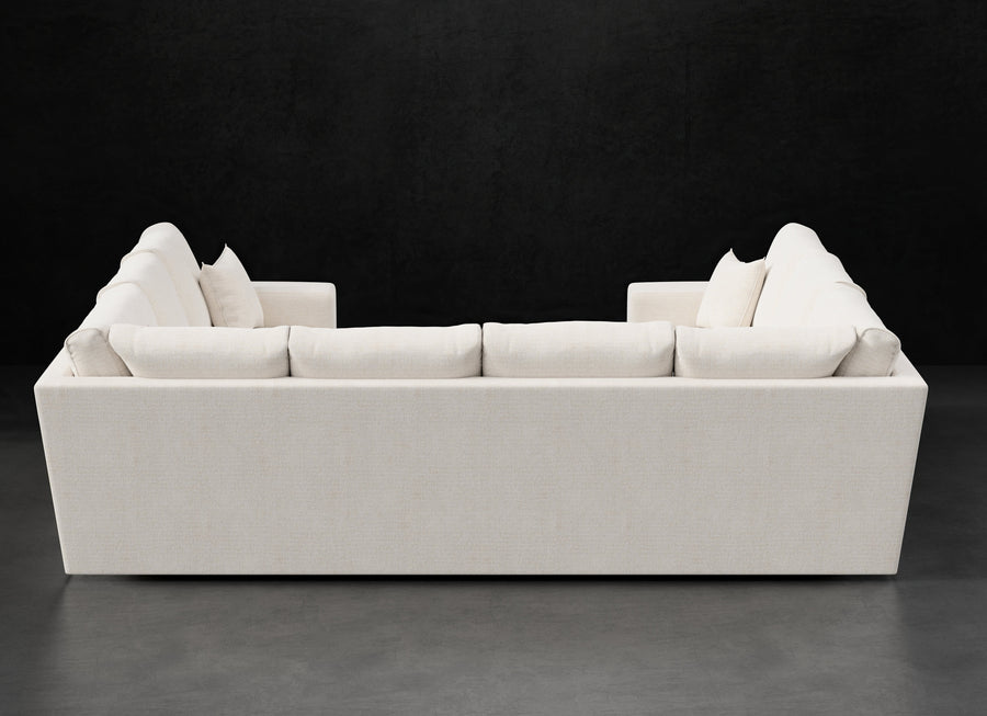 WIDE TRACK ARM U SECTIONAL