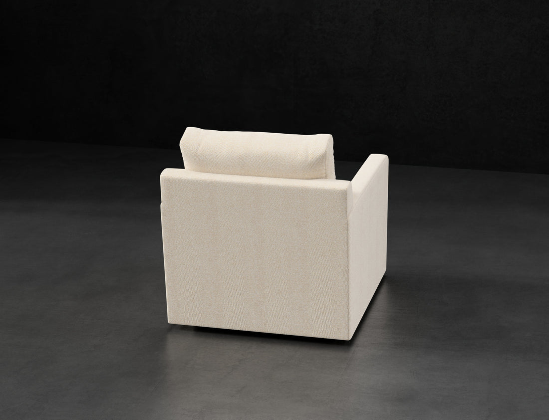 PETITE TRACK ARM CHAIR