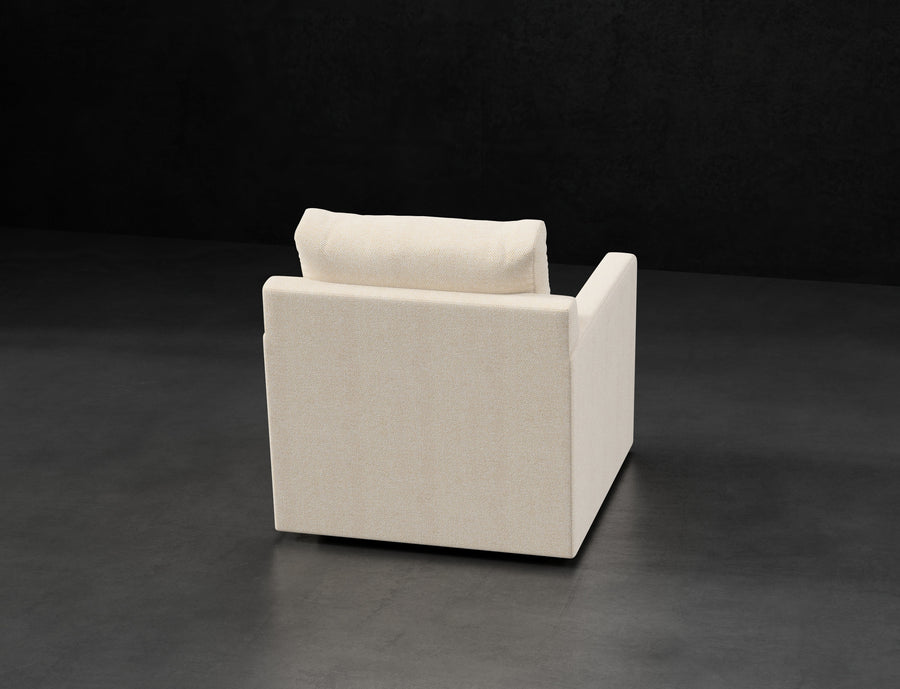 PETITE TRACK ARM CHAIR