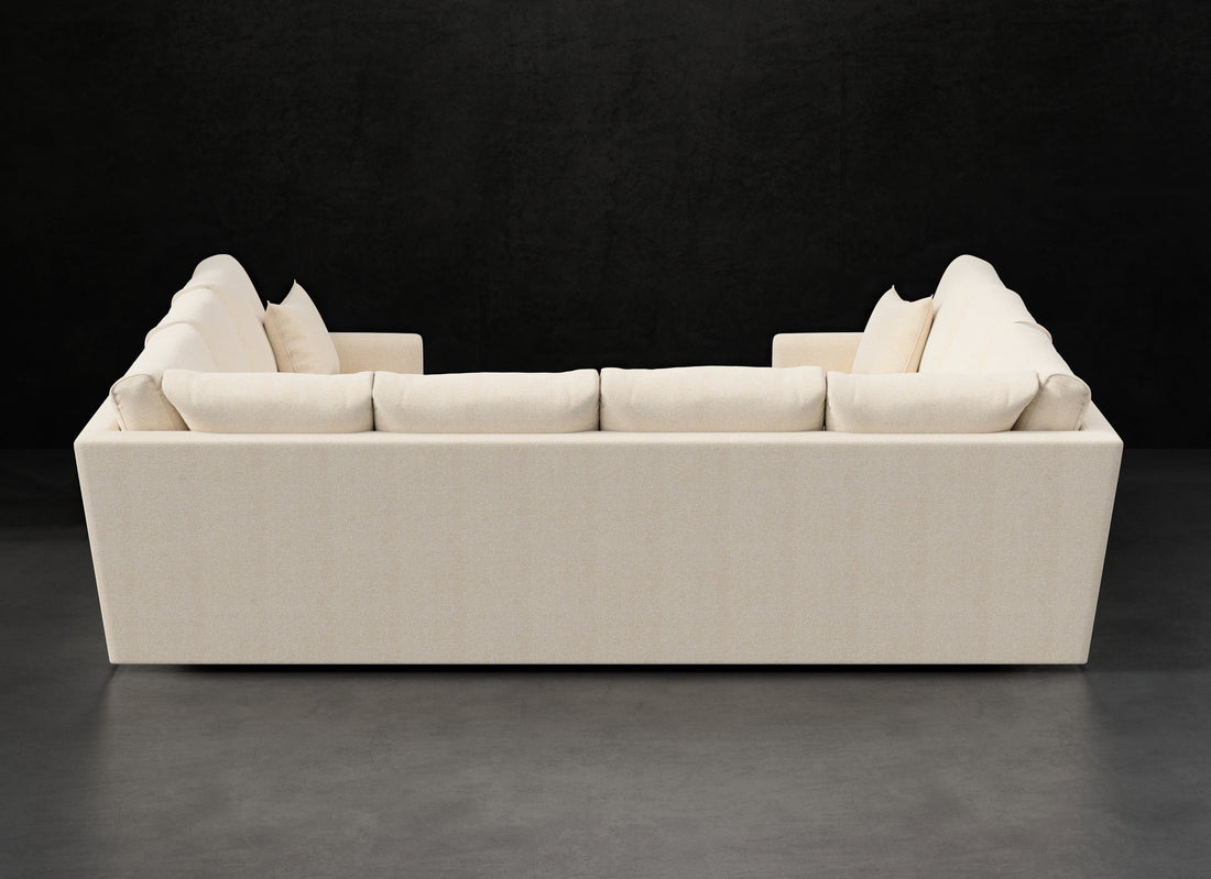 PETITE TRACK ARM U SECTIONAL