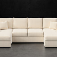 PETITE TRACK ARM U SOFA