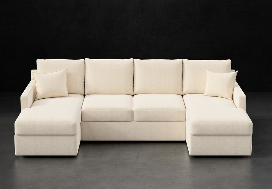 PETITE TRACK ARM U SOFA