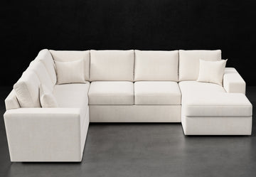 WIDE TRACK ARM L SECTIONAL CHAISE