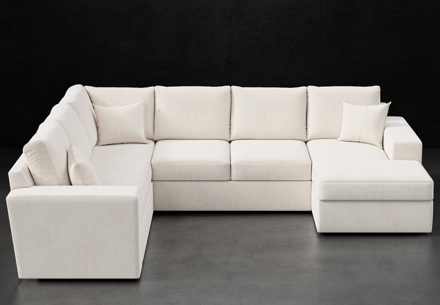 WIDE TRACK ARM L SECTIONAL CHAISE